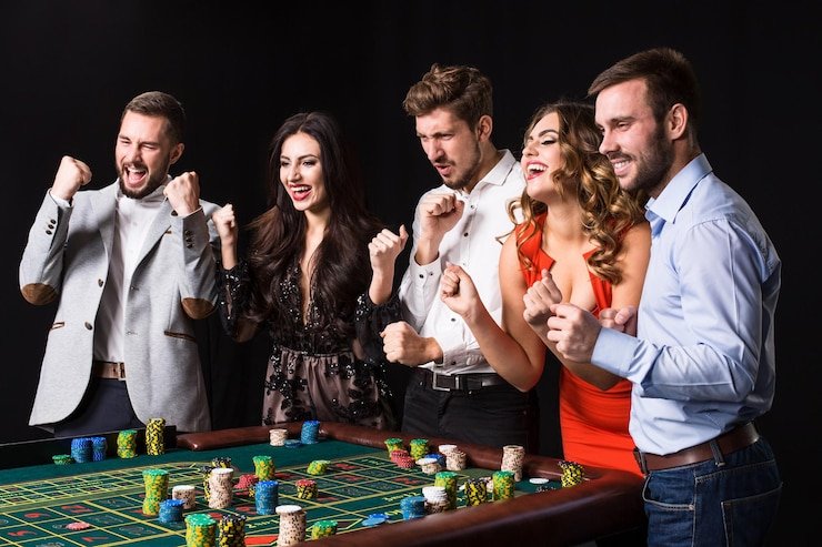 Antarmuka Live Baccarat qqlucky8 dengan dealer langsung dan tampilan kartu real-time