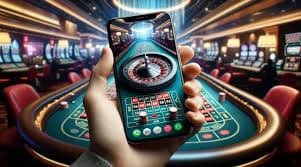 Antarmuka menempatkan taruhan di meja Live Baccarat dengan opsi Pemain Banker dan Tie